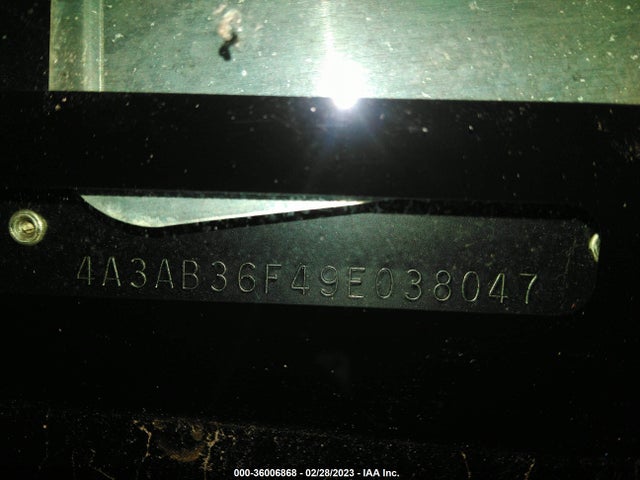 4A3AB36F49E038047 Mitsubishi Galant Es/sport