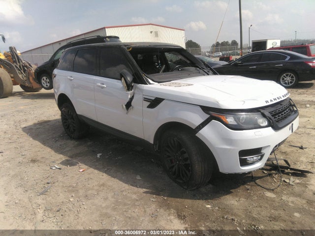 2016 LAND ROVER RANGE ROVER SPORT V8 VIN: SALWR2EF6GA566492