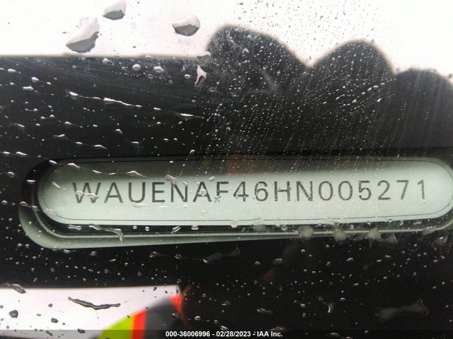 WAUENAF46HN005271 Audi A4 Premium Plus