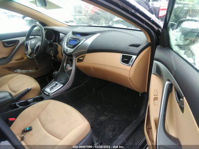 2012 HYUNDAI ELANTRA GLS PZEV VIN: 5NPDH4AE7CH077693