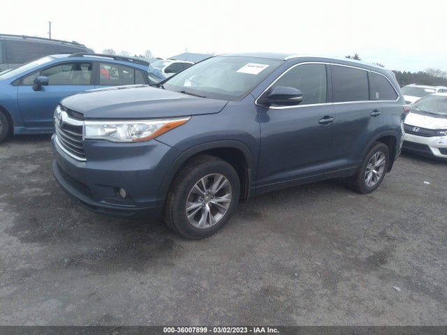 2015 TOYOTA HIGHLANDER XLE VIN: 5TDJKRFH0FS097139