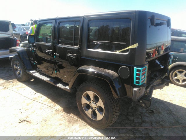 2017 JEEP WRANGLER UNLIMITED SAHARA VIN: 1C4BJWEG3HL656914