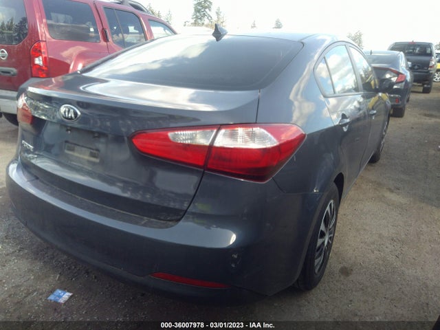 2016 KIA FORTE LX VIN: KNAFK4A68G5467207