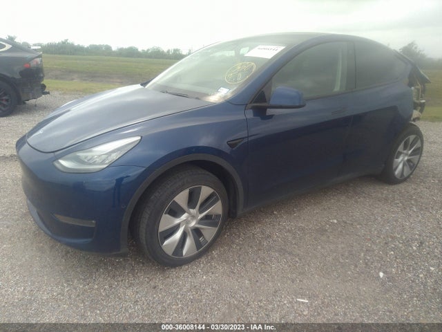 Tesla Model Y Long Range 2021 5YJYGDEE0MF079378 Image 2