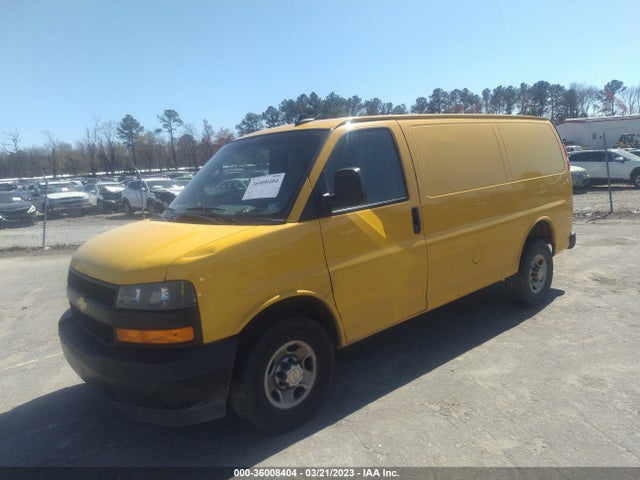 2019 CHEVROLET EXPRESS CARGO VAN VIN: 1GCWGAFP8K1338629