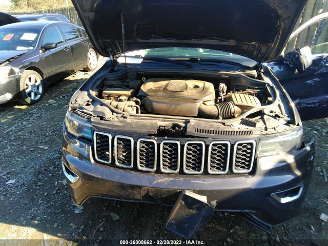 2017 JEEP GRAND CHEROKEE LIMITED VIN: 1C4RJFBG3HC918708