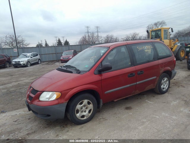 2002 DODGE CARAVAN SE VIN: 1B4GP25B52B579216