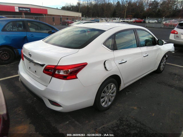 2019 NISSAN SENTRA S VIN: 3N1AB7AP0KY316769
