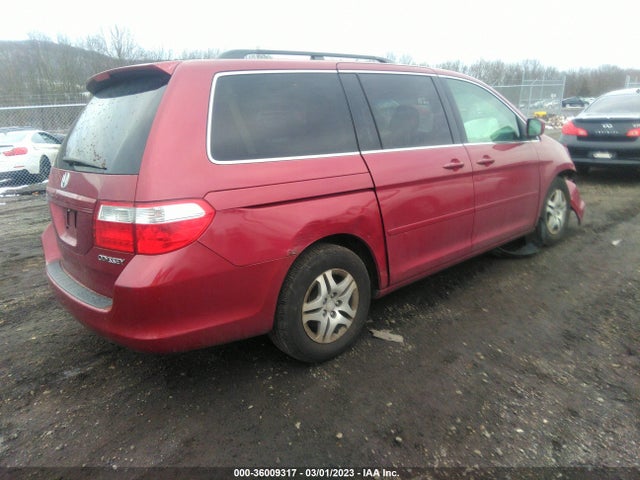 2005 HONDA ODYSSEY EX-L VIN: 5FNRL38755B114117
