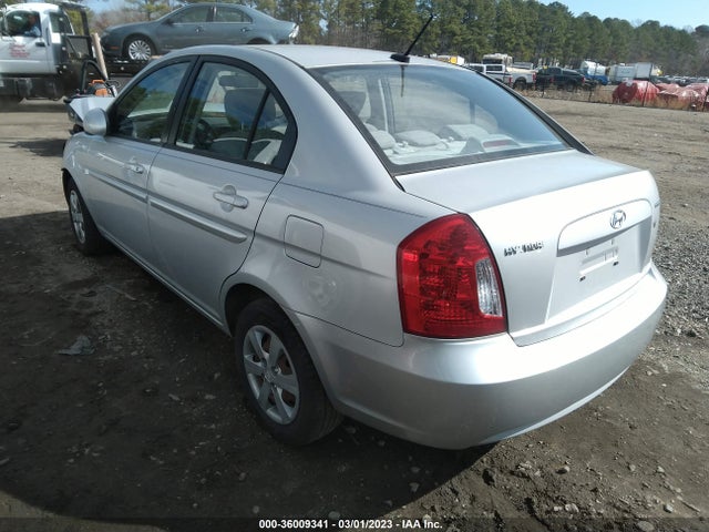 2008 HYUNDAI ACCENT GLS VIN: KMHCN46C88U239304