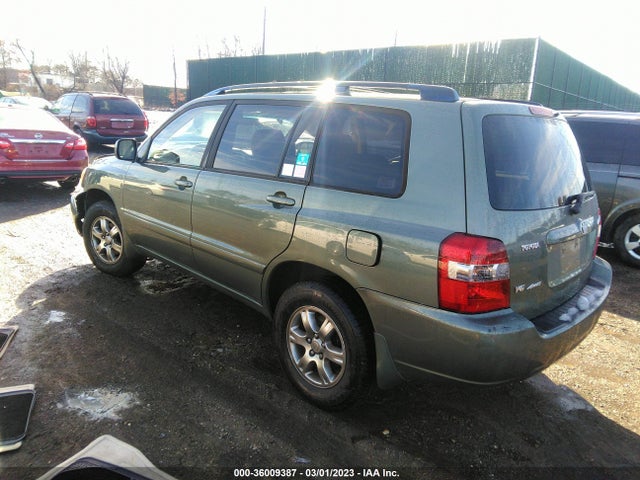 2006 TOYOTA HIGHLANDER W/3RD ROW/LIMITED W VIN: JTEEP21A860152343