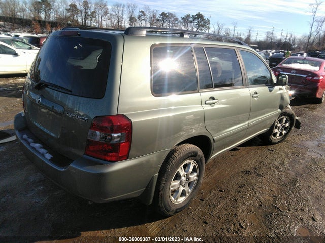 2006 TOYOTA HIGHLANDER W/3RD ROW/LIMITED W VIN: JTEEP21A860152343