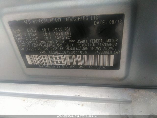 4S3BMCC67E3011050 Subaru Legacy 2.5i Premium