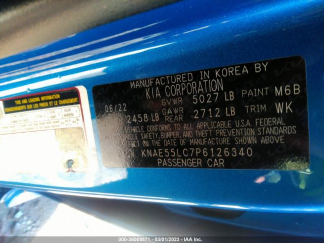 KNAE55LC7P6126340 KIA Stinger Gt2