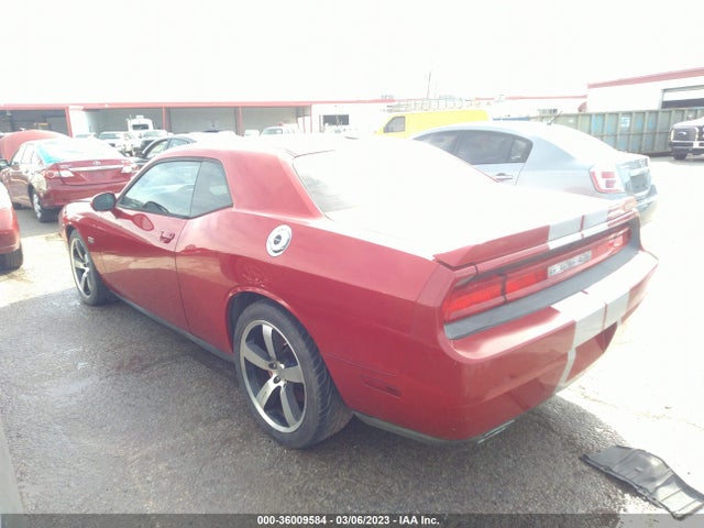 2011 DODGE CHALLENGER SRT8 VIN: 2B3CJ7DJ0BH552877