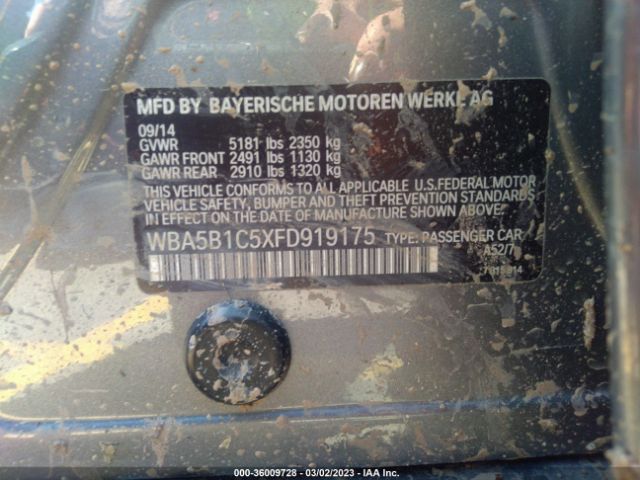 WBA5B1C5XFD919175 BMW 5 Series 535i