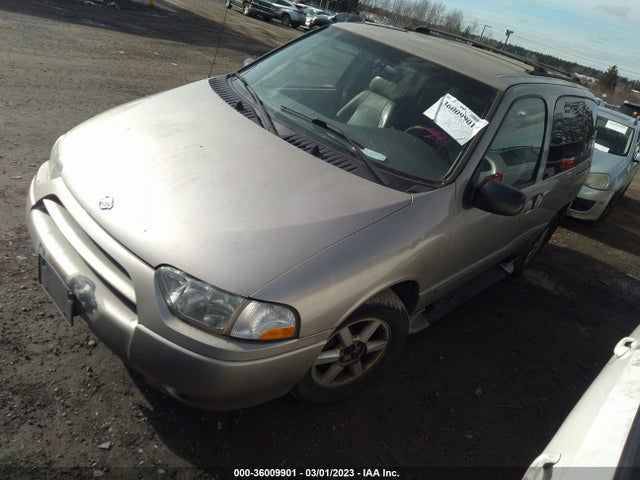 2002 NISSAN QUEST GLE VIN: 4N2ZN17T62D800339