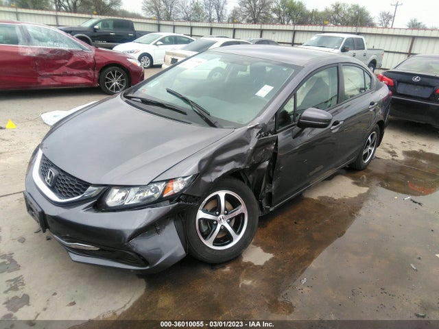 Honda Civic Sedan Se 2015 19XFB2F7XFE015237 Image 2
