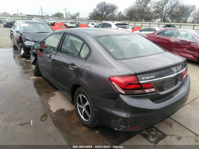 Honda Civic Sedan Se 2015 19XFB2F7XFE015237 Image 3