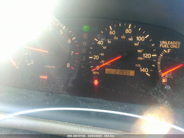 1998 LEXUS ES 300 LUXURY SPORT SDN VIN: JT8BF28G3W5042855