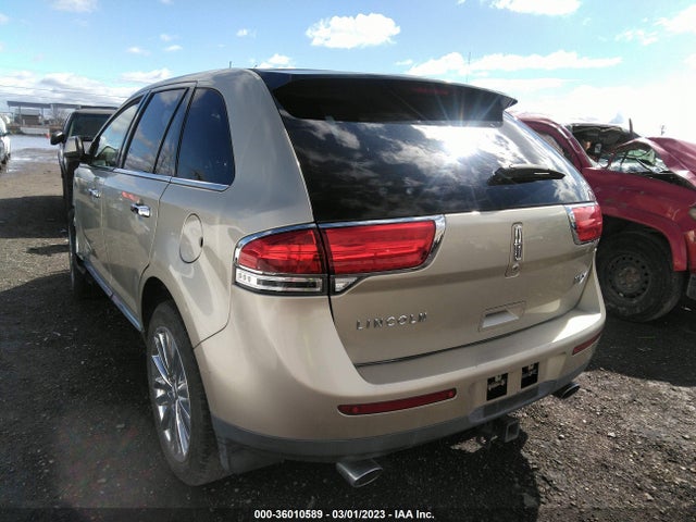 2011 LINCOLN MKX VIN: 2LMDJ6JK2BBJ16965