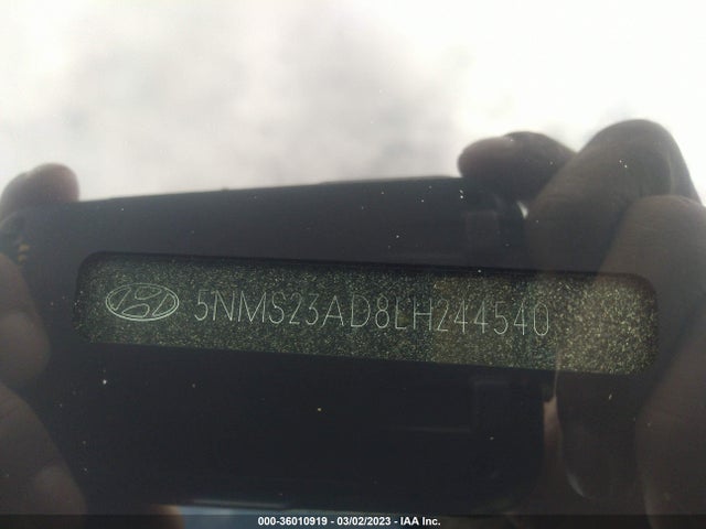 Hyundai Santa Fe Se 2020 5NMS23AD8LH244540 Image 10