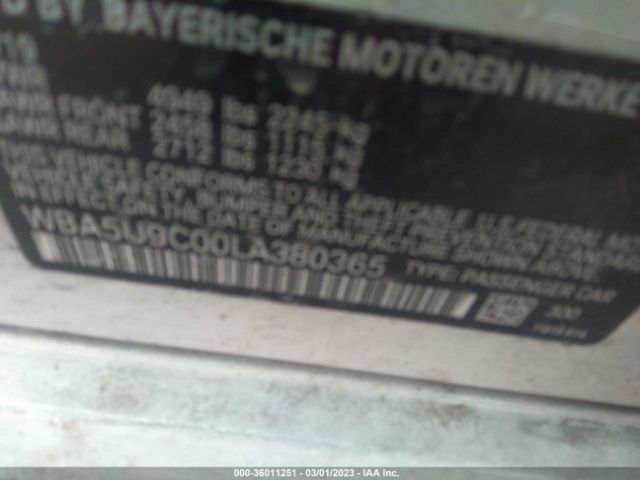 WBA5U9C00LA380365 BMW 3 Series M340i Xdrive
