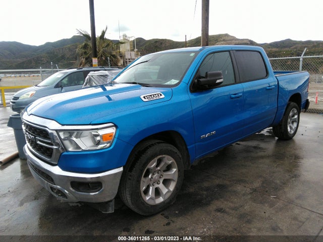 RAM 1500 Big Horn 2022 1C6RREFT6NN336359 Image 2