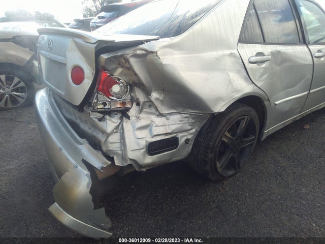 2005 LEXUS IS 300 SPORT VIN: JTHBD192450097815