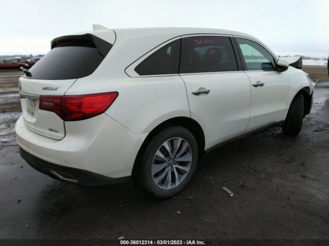 5FRYD4H48EB048424 Acura Mdx Tech Pkg