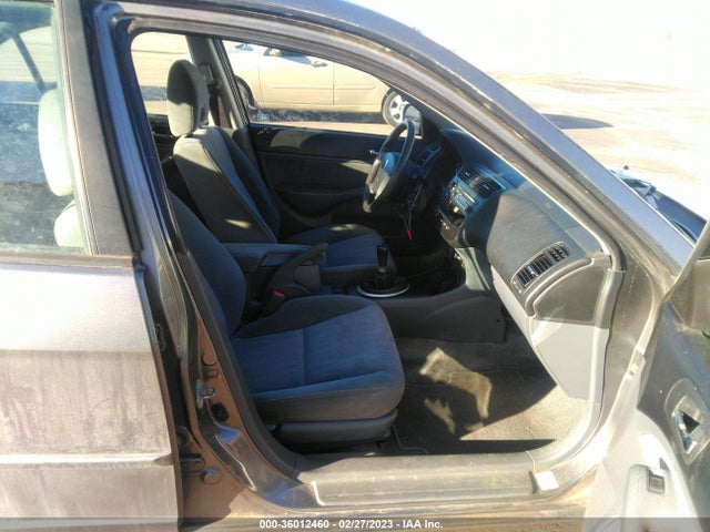 2005 HONDA CIVIC SDN LX SSRS VIN: 2HGES156X5H529155