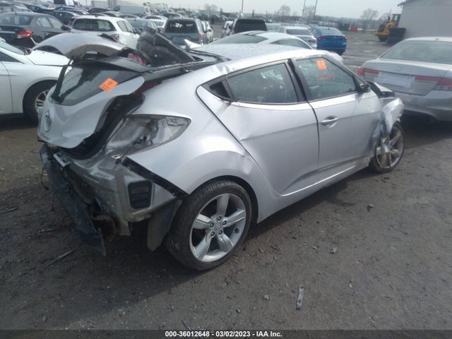 Hyundai Veloster W/black Int 2013 KMHTC6AD6DU134529 Image 4