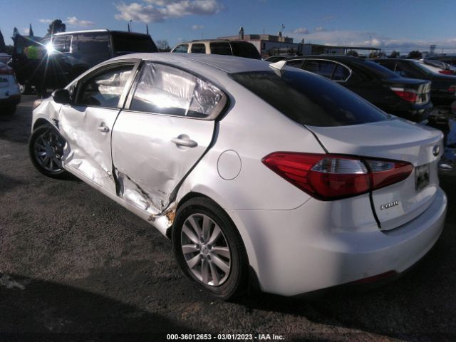 KNAFX4A61E5195730 KIA FORTE LX