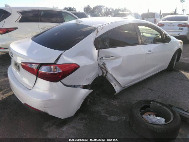 KNAFX4A61E5195730 KIA FORTE LX