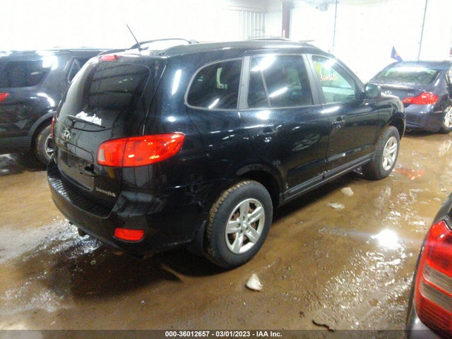 2009 HYUNDAI SANTA FE GLS VIN: 5NMSG13D69H259095