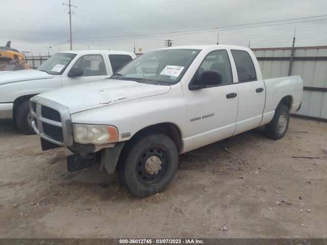 2004 DODGE RAM 2500 ST VIN: 3D7KA28D04G220402