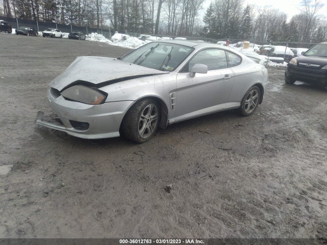 2005 HYUNDAI TIBURON GS VIN: KMHHM65D35U174436