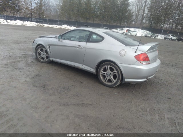 2005 HYUNDAI TIBURON GS VIN: KMHHM65D35U174436