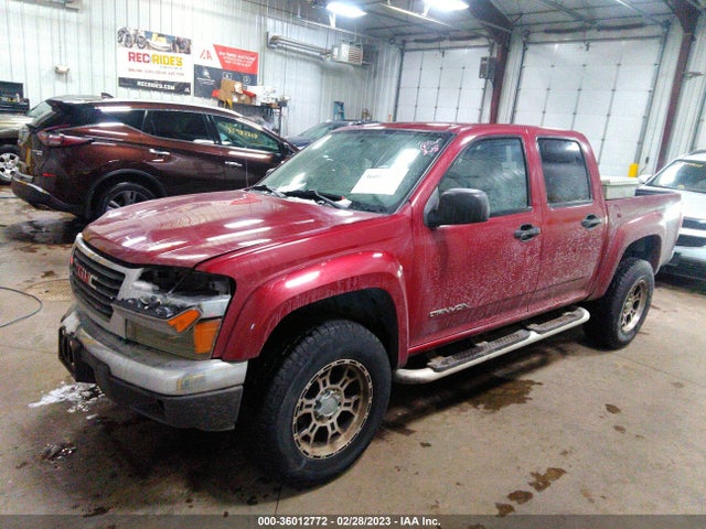 2005 GMC CANYON 1SF SLE Z71 VIN: 1GTDT136858164166