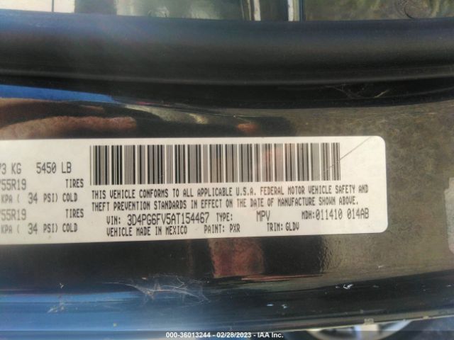 3D4PG6FV5AT154467 Dodge Journey R/t