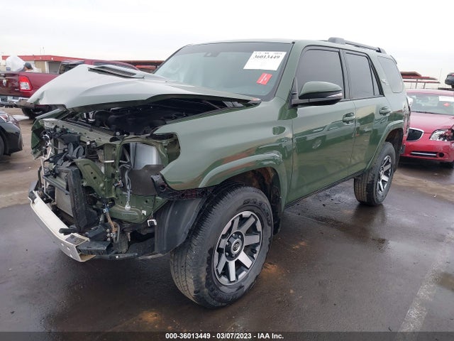 2022 TOYOTA 4RUNNER TRD OFF ROAD PREMIUM VIN: JTERU5JR9N6034072