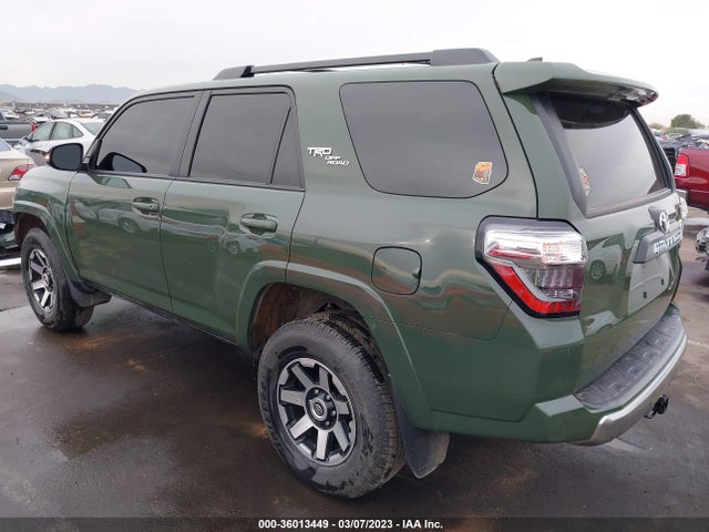 2022 TOYOTA 4RUNNER TRD OFF ROAD PREMIUM VIN: JTERU5JR9N6034072