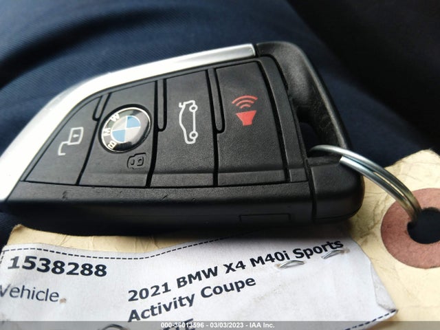 2021 BMW X4, VIN: 5UX2V5C02M9F82401