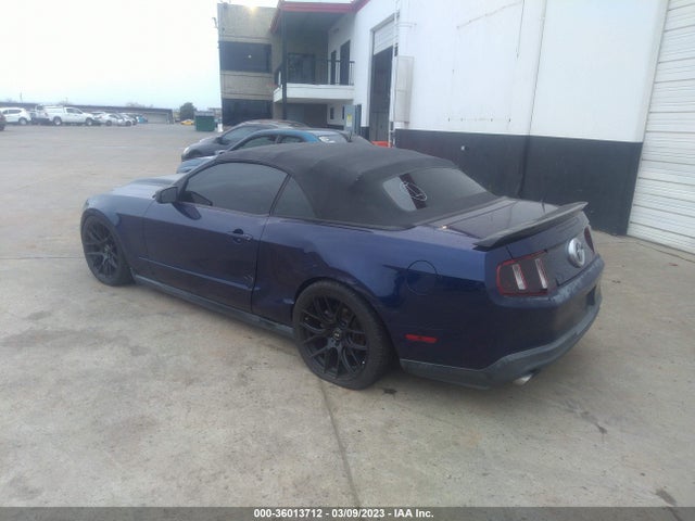 2012 FORD MUSTANG V6 VIN: 1ZVBP8EM3C5206920
