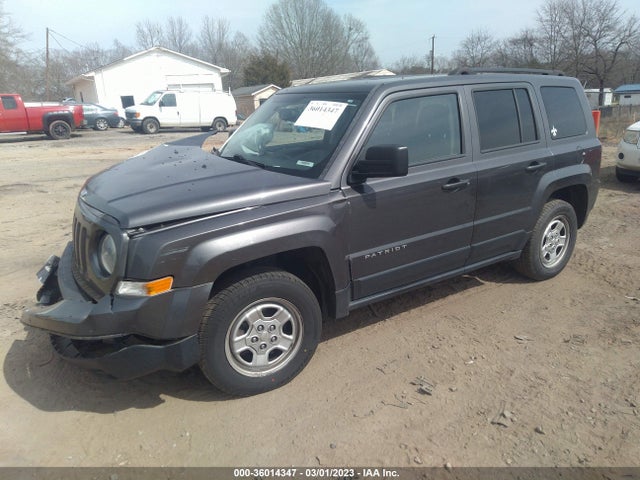 2016 JEEP PATRIOT SPORT VIN: 1C4NJRBB7GD657189