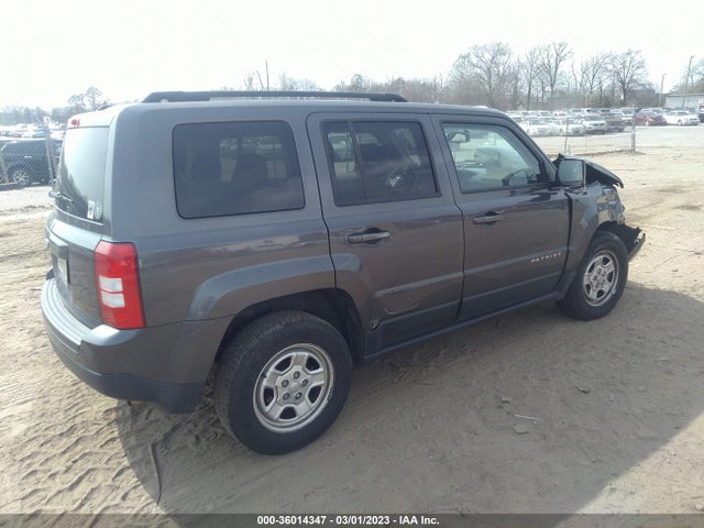 2016 JEEP PATRIOT SPORT VIN: 1C4NJRBB7GD657189