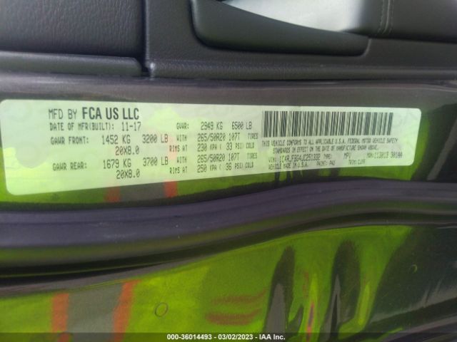 1C4RJFBG4JC251332 Jeep Grand Cherokee Limited