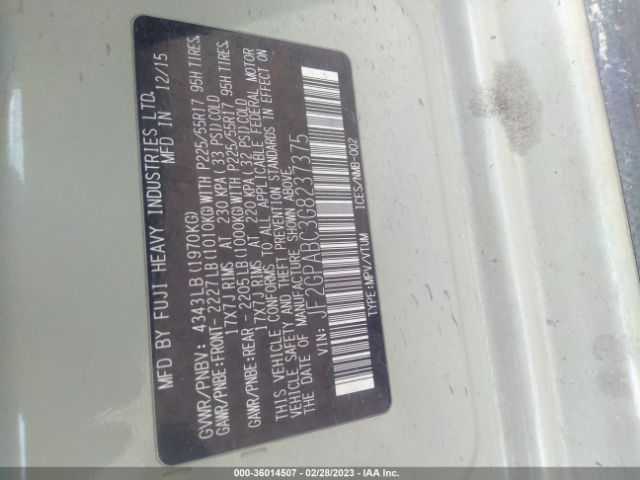 JF2GPABC3G8237375 Subaru Crosstrek Premium