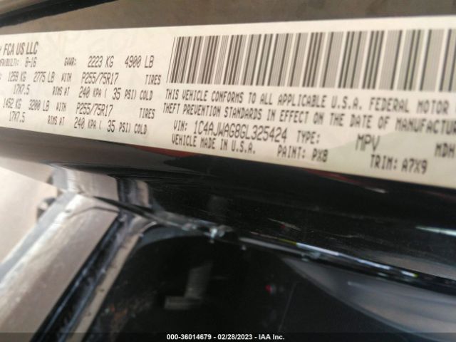 1C4AJWAG8GL325424 Jeep Wrangler Sport