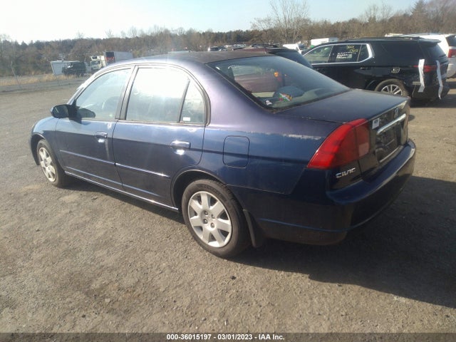 2001 HONDA CIVIC EX VIN: 2HGES26731H542496
